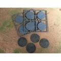 50mm Diameter Paved Effect Bases 0