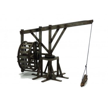 Large Treadwheel Crane