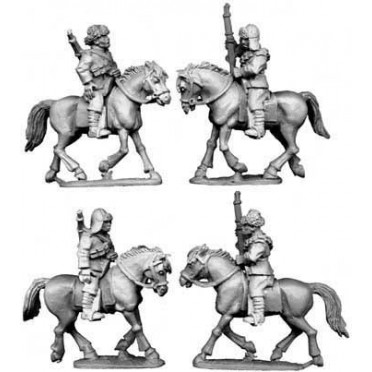 Chinese Cavalry in Fur Caps