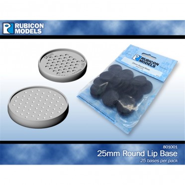 25mm Round Bases