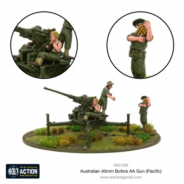 Bolt Action - Australian 40mm Bofors AA Gun