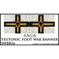 Saga - Bannière de Guerre teutonique à Pied 3