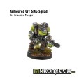 Armoured Orc SMG Squad 4