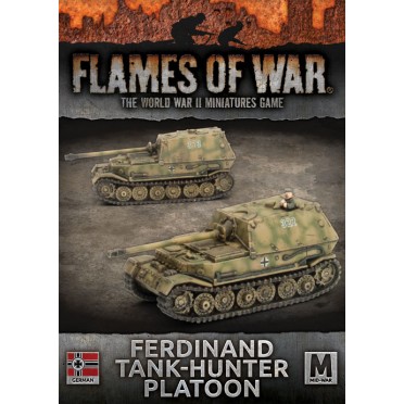 Flames of War - Ferdinand Tank-hunter Platoon