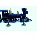 19th C. American Steam Locomotive (Black) 1
