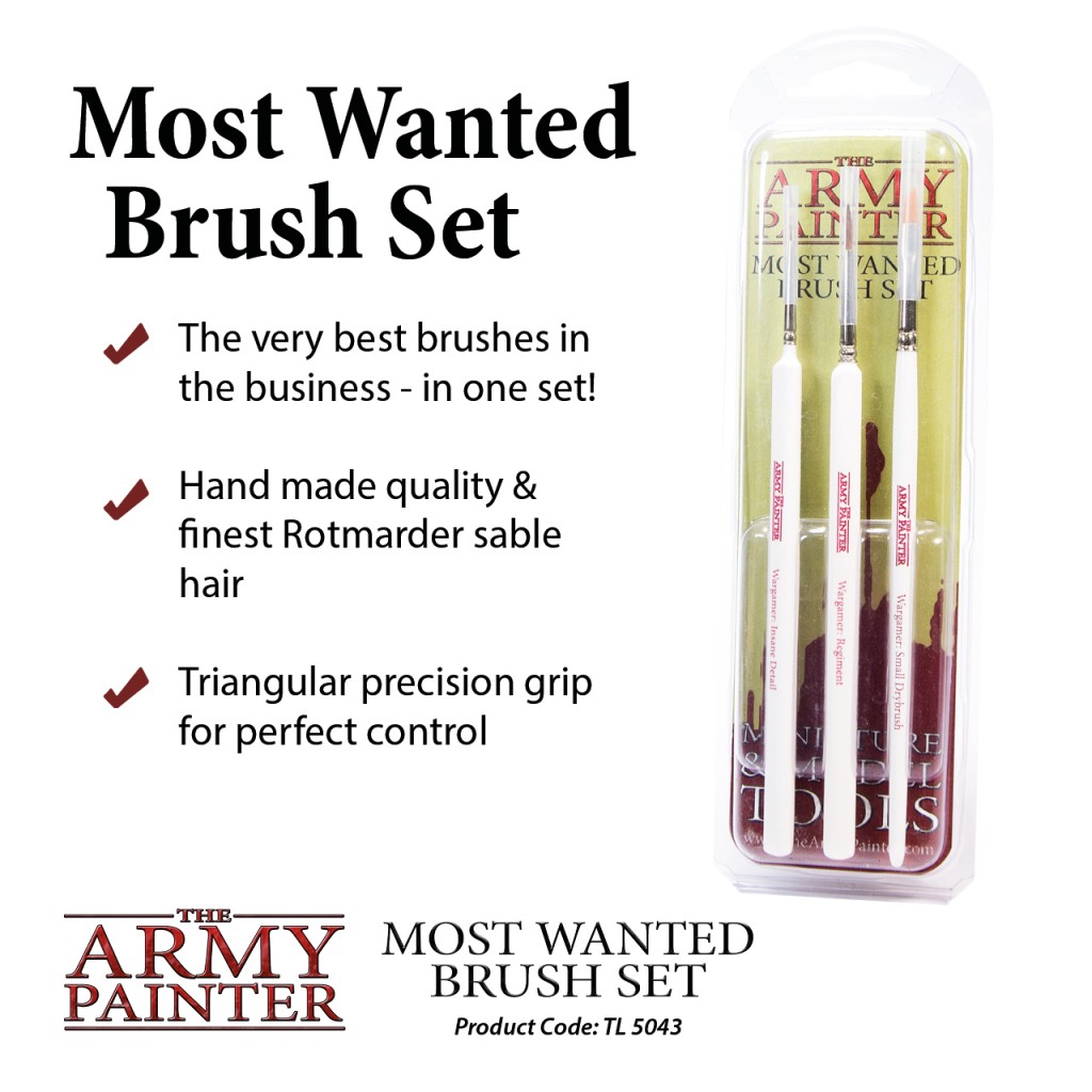 Acheter Pinceau Wargamer Brush Small Drybrush - Army Painter