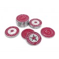Scythe - Promo - 15 Metal $5 Red Coins 0