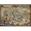 Puzzle - Map Art Pirate World - 2000 Pièces 1