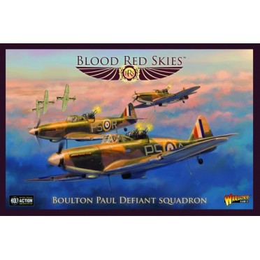 Blood Red Skies- British - Boulton Paul Defiant Squadron, 6 planes