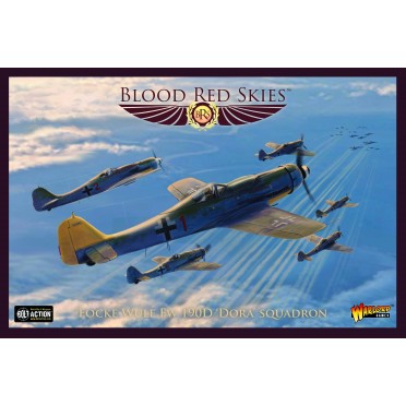 Blood Red Skies - German - Fw 190 Dora Squadron, 6 planes