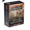 Flames of War - Fortress Europe British Unit cards 0