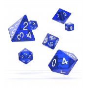 Oakie Doakie Dice dés RPG-Set Translucent - Bleu (7)