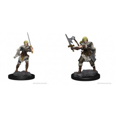 Dungeons & Dragons Nolzur’s Marvelous Miniatures - Human Female Barbarian
