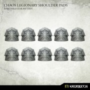 Chaos Legionary Shoulder Pads: Eightfold Star Pattern