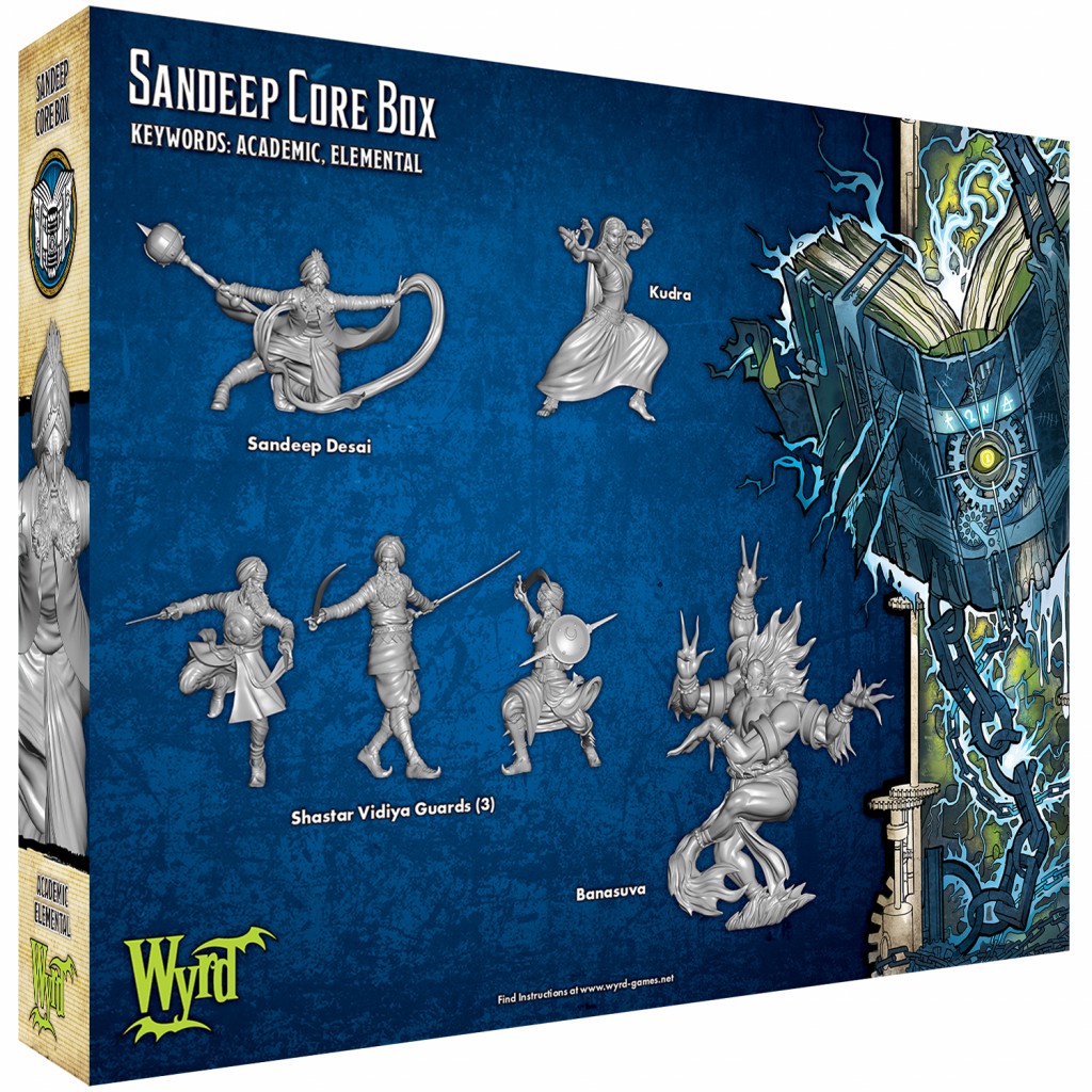 Sandeep Core Box – Malifaux 3ª Edizione – Wyrd – Nuovo