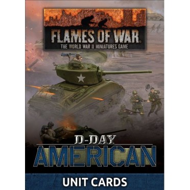 Flames of War - D-Day American Unit Cards