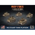 Flames of War -M5 Stuart Light Tank Platoon 0