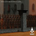 Hive City Iron Fence Gate 5