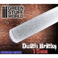 Rolling Pin Dutch Bricks 15mm 0