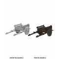WizKids Deep Cuts Unpainted Miniatures: 2 Wheel Cart 0