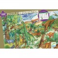 Puzzle Observation - Dinosaures + Poster + Livret - 100 pièces 0
