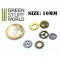 SteamPunk Gears and Cogs Beads 85gr 10 mm 2