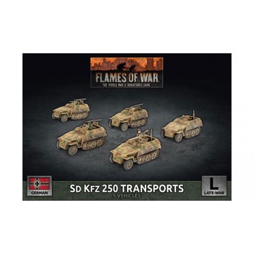Flames of War - Sd Kfz 250 Transports