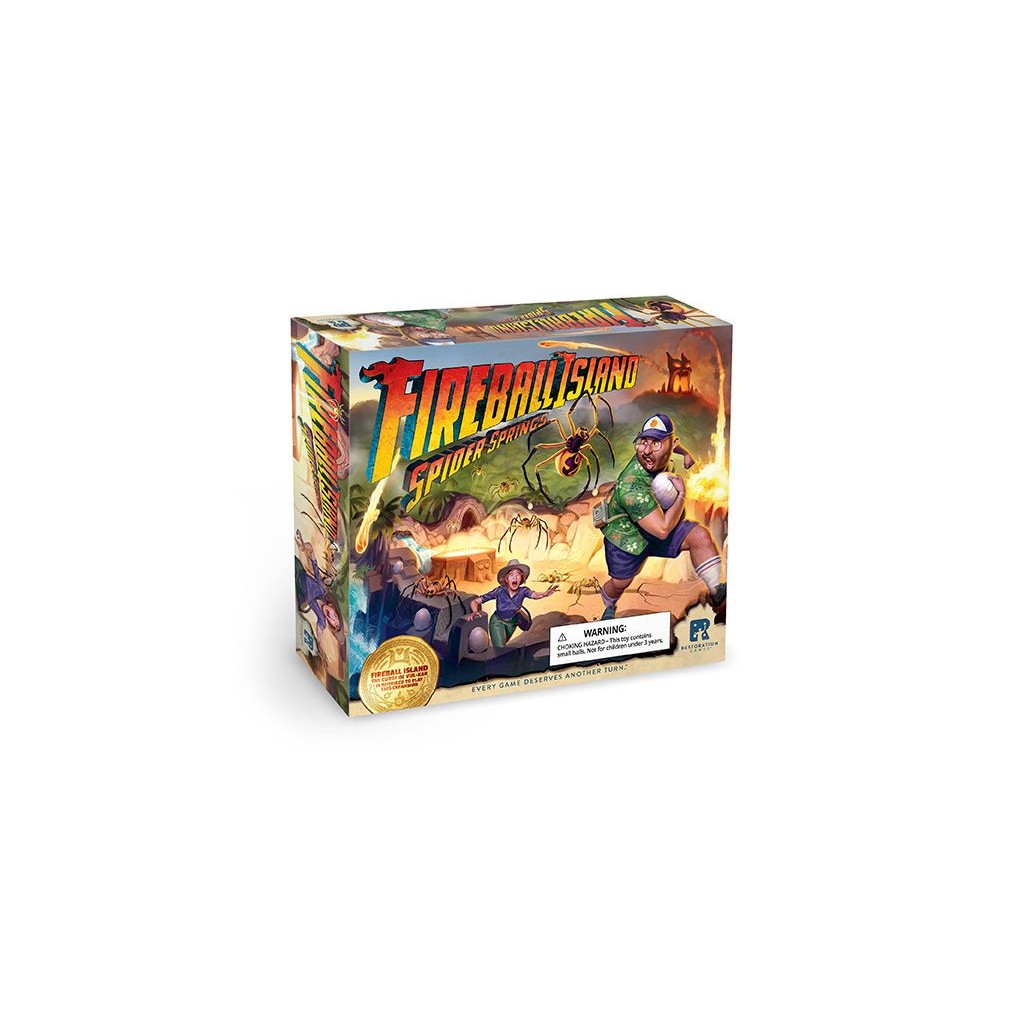 Fireball Island Spider Springs Board Game SEALED UNOPENED FREE SHIPPING