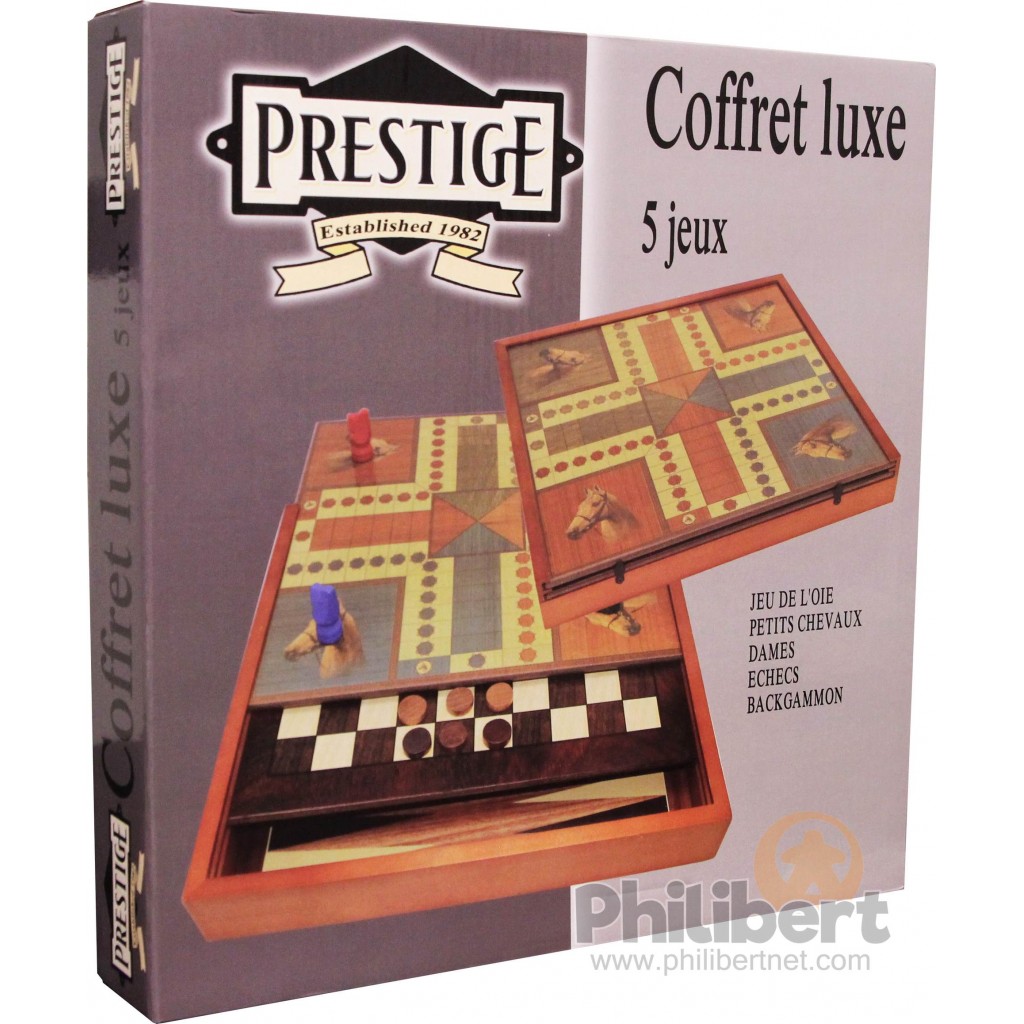Acheter Coffret Luxe 5 Jeux - Jeux de société - Prestige