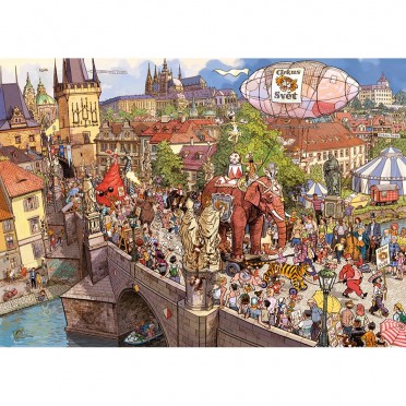 Puzzle Street Parade Gibel Knorr – 2000 Pièces