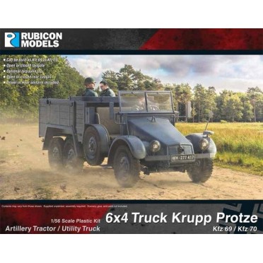 6x4 Truck Krupp Protze Kfz69 - Kfz70