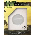 Wyrdscape Bases - 5x Clear Bases 40mm 0