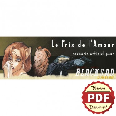 Blacksad - Scénario PDF : Le Prix de l'Amour