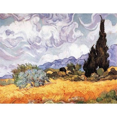 Puzzle - Vincent Van Gogh - Les Blés Jaunes-1000 pièces