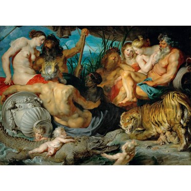 Puzzle- Pierre-Paul Rubens - Les Quatre Continents - 1000 pièces