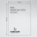 Gamegenic : 50 Matte Sleeves 44x67 Mini Américain 2