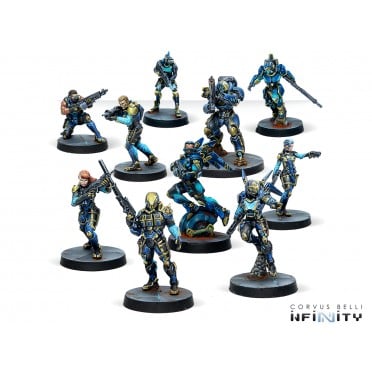 Infinity - Mercenaries - O-12 Action Pack