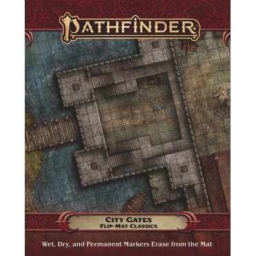 Pathfinder Flip Mat Classics : City Gates