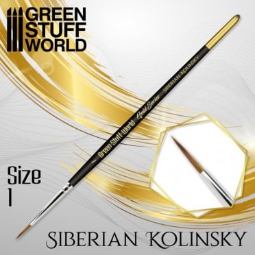 Gold Séries : Pinceau Kolinsky Sibérien - 2