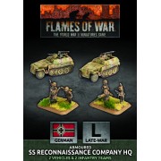 Flames of War - SS Reconaissance Company HQ