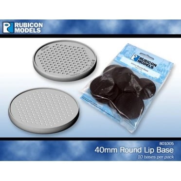 40mm Round Bases