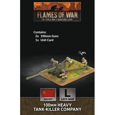 Flames of War - 100mm Heavy Tank-Killer Company