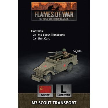 Flames of War - M3 Scout Transport (Late War)