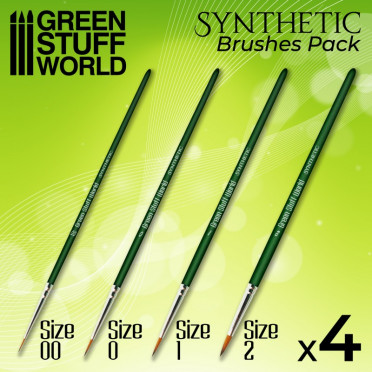 Green Séries : Set de Pinceaux Synthétiques