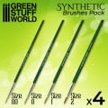 Green Séries : Set de Pinceaux Synthétiques 0