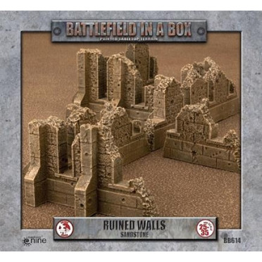 Battlefield in a Box: Sandstone - Large Corner