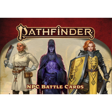 Pathfinder Second Edition - NPC Battle Cards