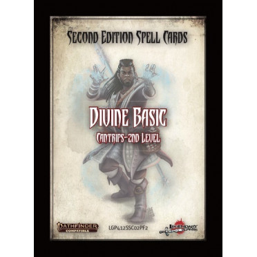 Pathfinder Second Edition - Divine Basic Spell Card Set