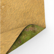 Playmats - Mousepad - Tapis Recto/Verso - Sandy Desert / Grass - 48x36