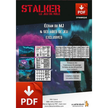 STALKER - Ecran du Meneur version PDF